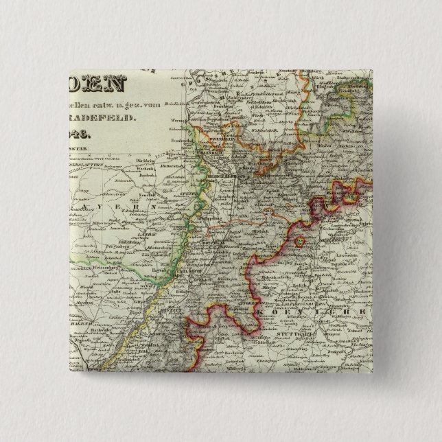 Baden, Tysklandare Knapp (Framsida)