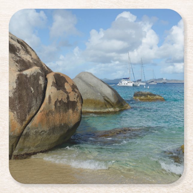 Baden Underlägg Papper Kvadrat (Framsidan)