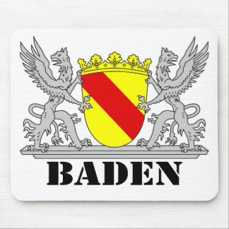 Baden Wappen mit Schrift Baden Musmatta