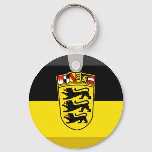 Baden-Wuerttemberg flaggaGem Nyckelring