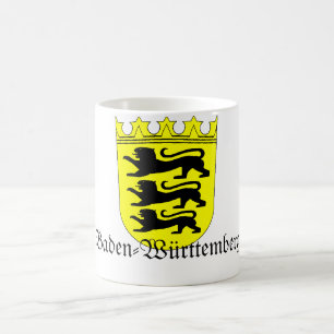 Baden-Wuerttemberg Wappen vapensköld Kaffemugg