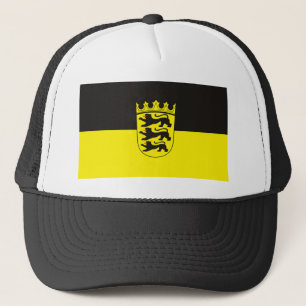 Baden Wurtemberg flaggahatt Keps