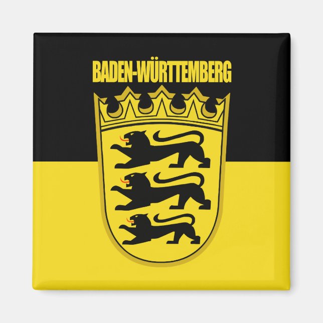 Baden-Wurtemburg Lesser Arm Magnet (Framsidan)