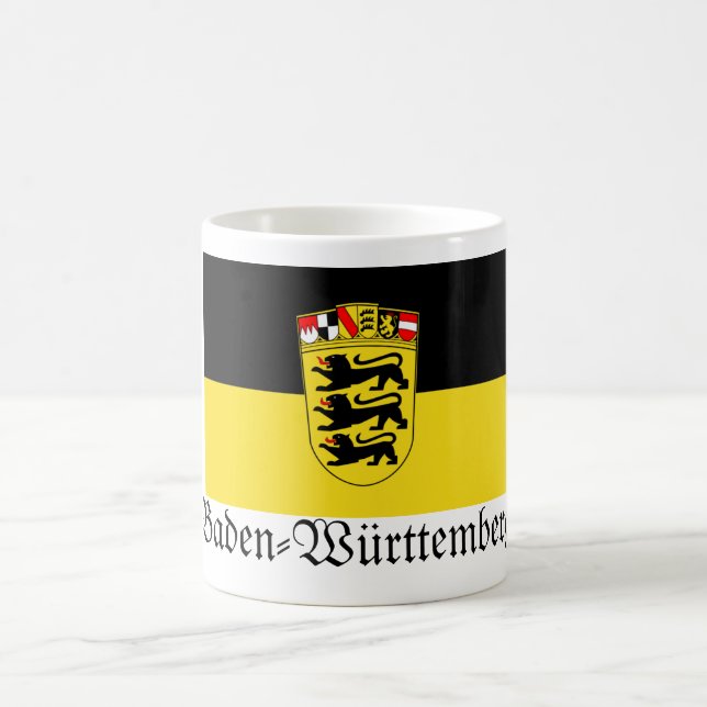 Baden-Württemberg flagga Kaffemugg (Center)