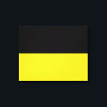 Baden Württemberg Flagga (Tyskland) Canvastryck<br><div class="desc">Detta är ett exempel på flagga Baden Württemberg, som är en stat i sydvästra Tyskland öster om Rhen, som utgör gräns med Frankrike. Baden-Württemberg är en parlamentarisk republik och delvis en suverän, federerad stat som bildades 1952 genom en sammanslagning av stater av Württemberg-Baden, South Baden och Württemberg-Hohenzollern. Den största staden...</div>
