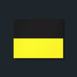 Baden Württemberg Flagga (Tyskland) Canvastryck<br><div class="desc">Detta är ett exempel på flagga Baden Württemberg, som är en stat i sydvästra Tyskland öster om Rhen, som utgör gräns med Frankrike. Baden-Württemberg är en parlamentarisk republik och delvis en suverän, federerad stat som bildades 1952 genom en sammanslagning av stater av Württemberg-Baden, South Baden och Württemberg-Hohenzollern. Den största staden...</div>