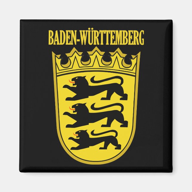 Baden-Wurttemberg Magnet (Framsidan)