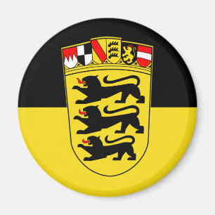 Baden-Württemberg (statligt, mer underbar ärmar) Magnet