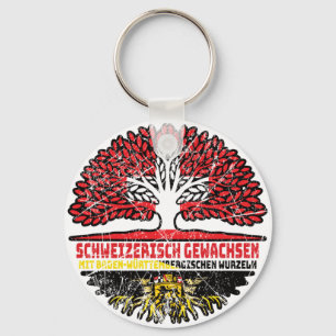 Baden-Württemberg Swiss Baum Nyckelring