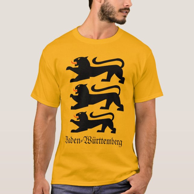 Baden-Wurttemberg Tee Shirt (Framsida)