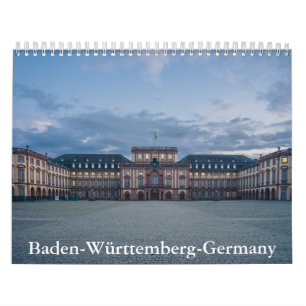 Baden-Württemberg-Tyskland kalender