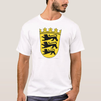 Baden-Württemberg (tyskland) vapensköld T-shirt
