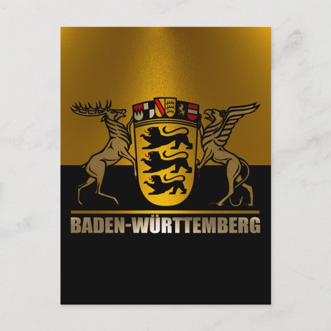Baden-Württemberg Vykort (Framsida)