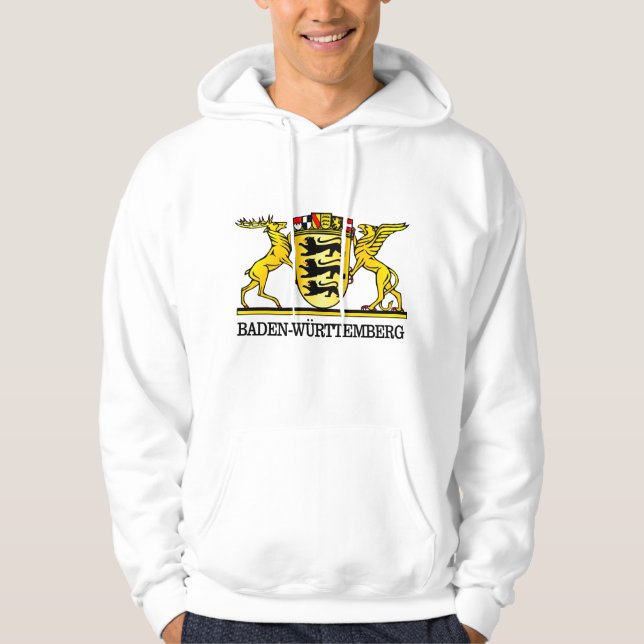 Baden-Wurttemberg Wappen Hoodie (Framsida)