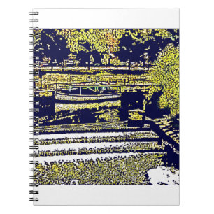 BadEngland 1986 snap-11510artBlue jGibney Met Anteckningsbok