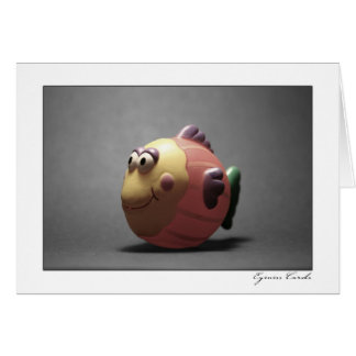 Badfisk Hälsningskort