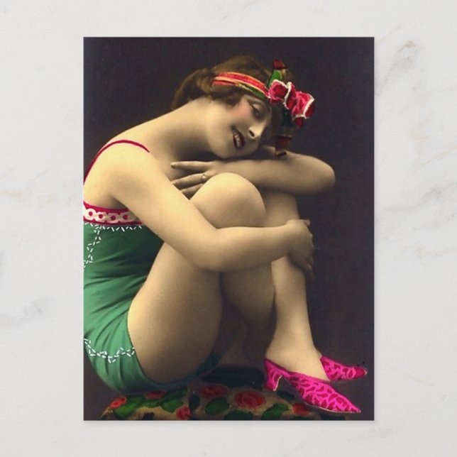 Badfyndighet i Grönt Vykort (Framsida)