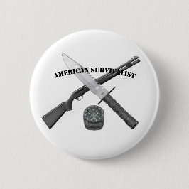 Badge AMERICAN SURVIVALIST Knapp