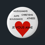 badge ANTI-RACISME Knapp<br><div class="desc">Portez ce badge en signe de paix et contre le racisme.</div>