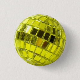 Badge Disco - Mini Boule à Facettes Vert Anis Knapp