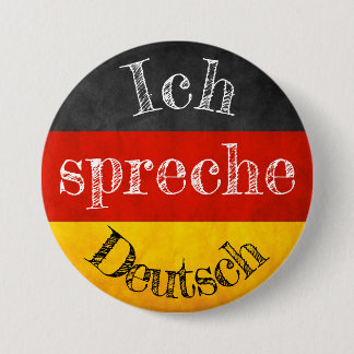 Badge drapeau ich spreche Deutsch Knapp