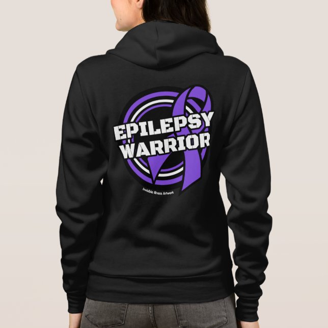 Badge... epilepsi t shirt (Baksida)