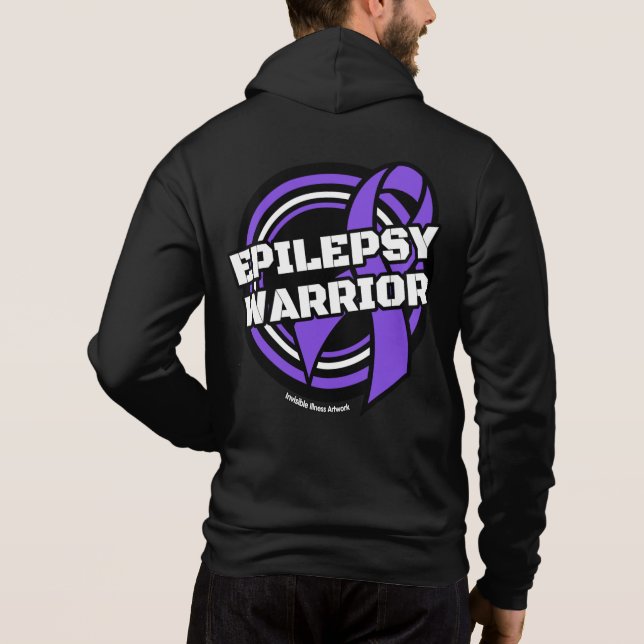 Badge...epilepsi T Shirt (Baksida)