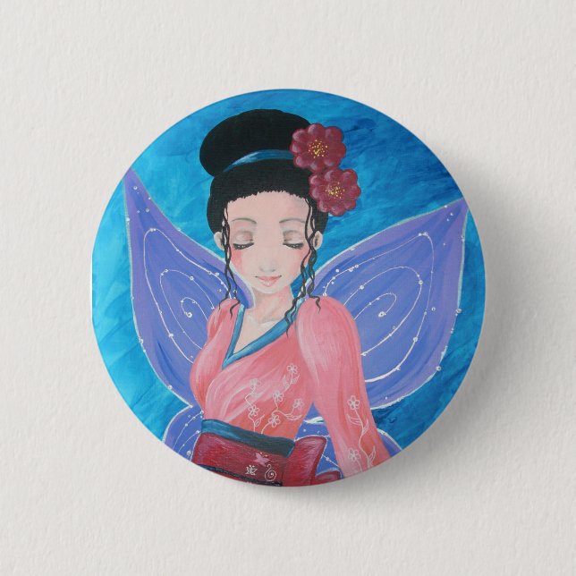 Badge - Fairy kimono Knapp (Framsida)