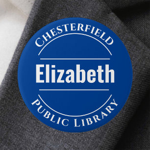 Badge för biblioteksknapp knapp