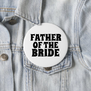 BADGE FÖR BRIDE BIG round-knapp far Knapp