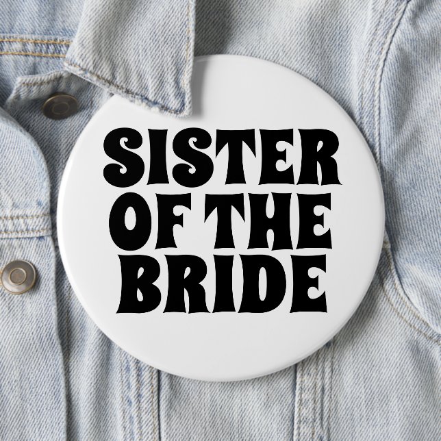 BADGE FÖR BRIDE round-KNAPPEN Knapp (In Situ)