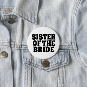 BADGE FÖR BRIDE round-KNAPPEN Knapp