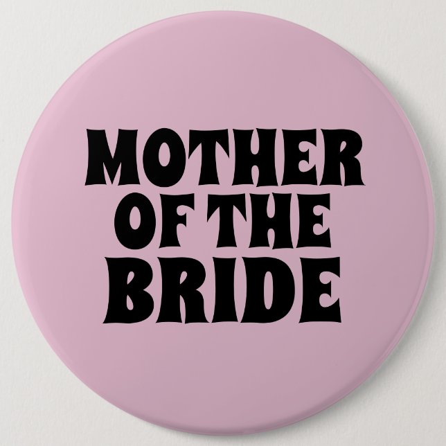 BADGE för BUDENS MAMMA BIG round-knapp Knapp (Framsida)