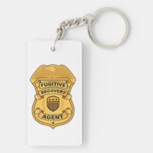 BADGE FÖR FUGITIV ÅTERVINNING AGENT