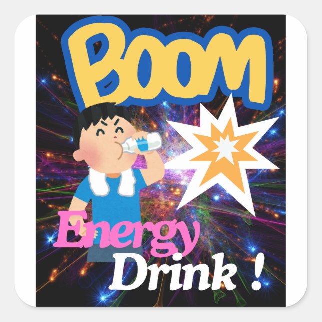 Badge Fyrkantigt Klistermärke (Framsida)