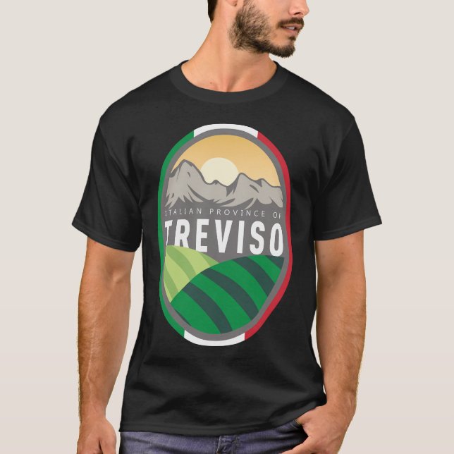 Badge i provinsen Treviso T Shirt (Framsida)