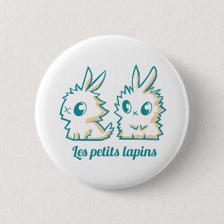 Badge Les petits lapins Knapp