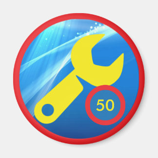 Badge Magnet - 100 inre cirkel