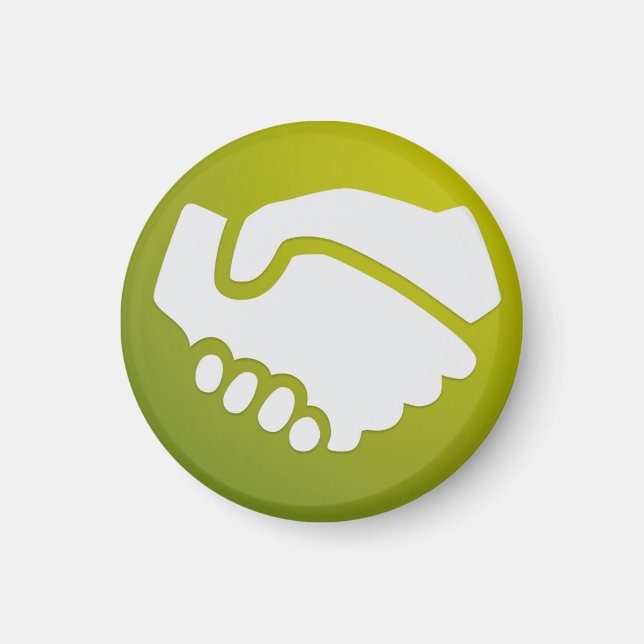 Badge Magnet - Förtroende (Framsidan)