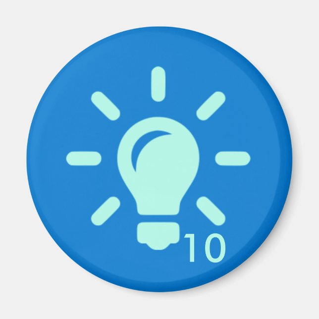 Badge Magnet - Idea 10 (Framsidan)