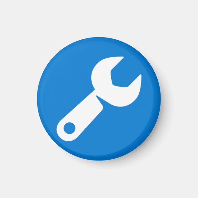 Badge Magnet - Wrench (Framsidan)