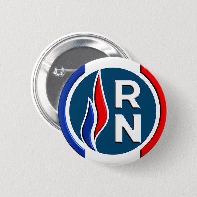 Badge NEW LOGO RN 3D Knapp (Framsida & baksida)