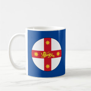 Badge New South Wales, Australien Coffee Mugg