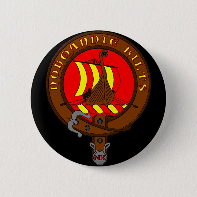 Badge Normandie Kilts Knapp (Framsida)