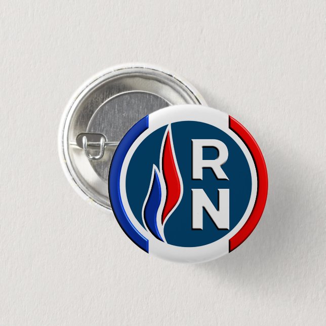Badge rond 32 mm, RN 2022 3D Knapp (Framsida & baksida)