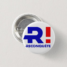 Badge rond 32 mm, Zemmour Président 2022 Knapp