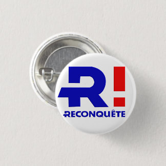 Badge rond 32 mm, Zemmour Président 2022 Knapp