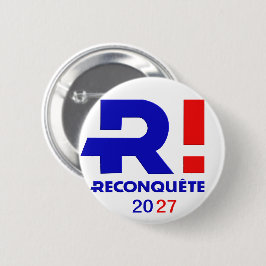 Badge rond 57 mm, Reconquête 2027 Knapp