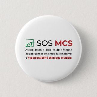 Badge Rond 5 Cm Logo SOS MCS + texte Knapp