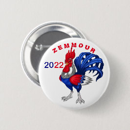 Badge rond, Zemmour 2022 Knapp